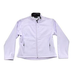 Fossa SoftShell Women's Jacket Full Zipper Fleece Line Pocket‎ Purple Size XL